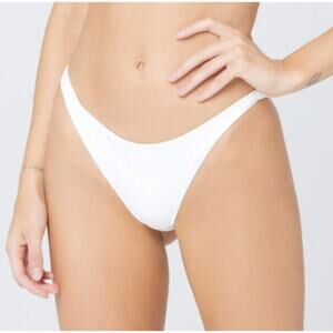 L*Space Pointelle Rib Camacho Bikini Bottom M